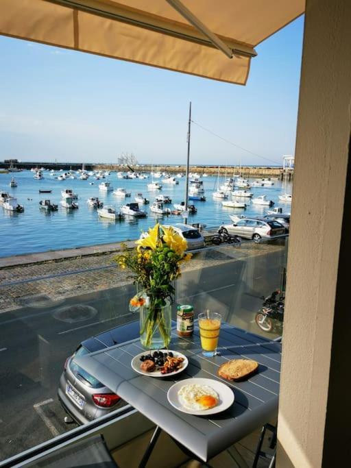 Charme Et Zenitude, Avec Vue Exceptionnelle Sur Le Port Villa Гранвил Екстериор снимка